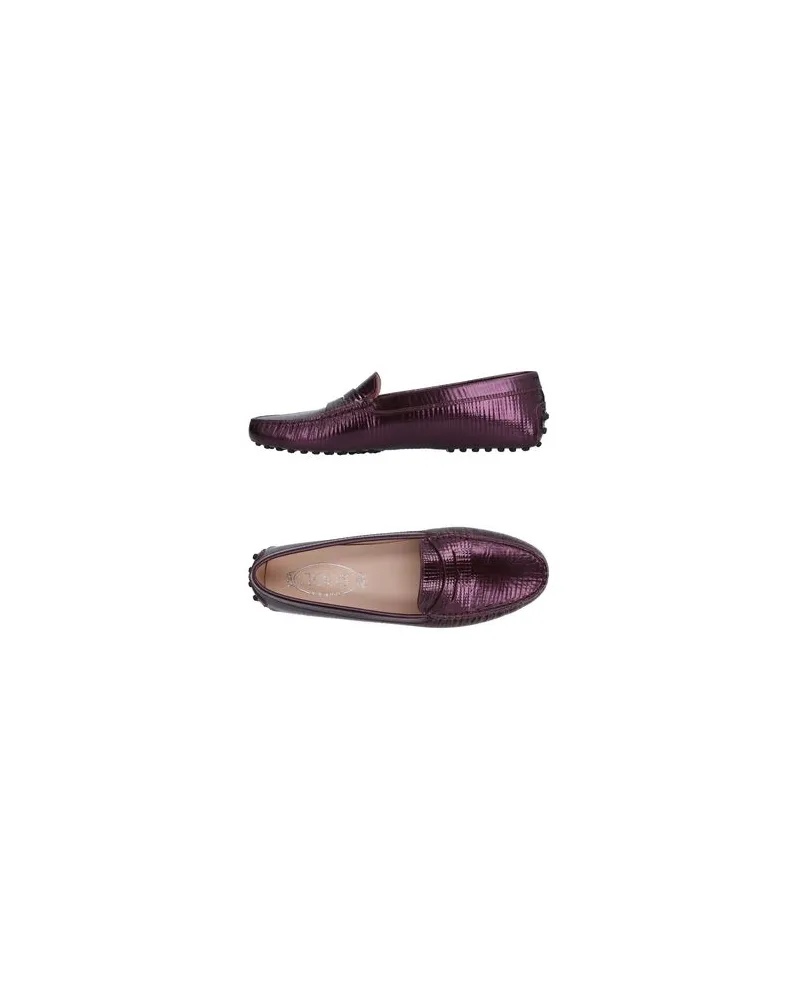 TOD'S SCHUHE - Mokassinsauf YOOX.COM Dunkelviolett