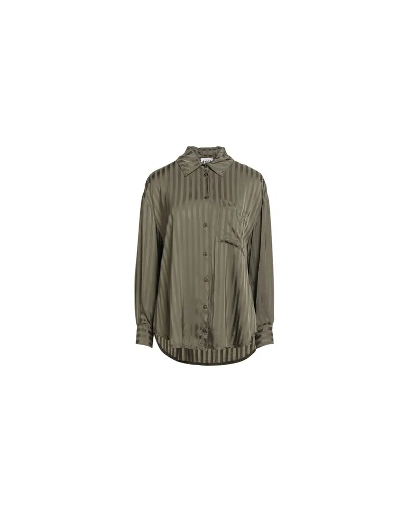 BERNA TOPS - Hemdenauf YOOX.COM Khaki