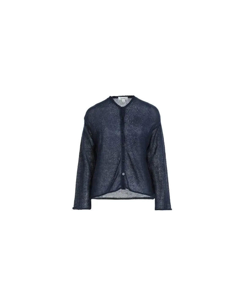 CROSSLEY STRICKWAREN - Strickjackenauf YOOX.COM Marineblau