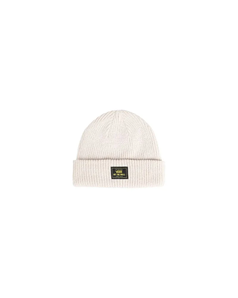 Vans MN BRUCKNER CUFF BEANIE  - ACCESSOIRES - Mützen & Hüteauf YOOX.COM Elfenbein