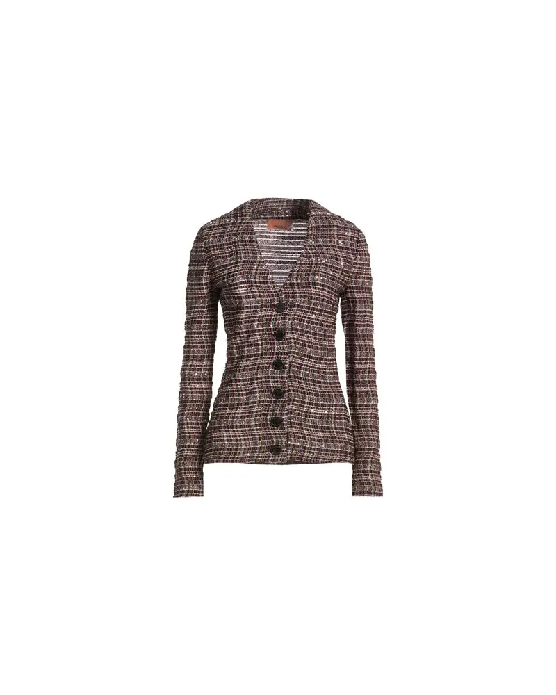 Missoni STRICKWAREN - Strickjackenauf YOOX.COM Dunkelbraun