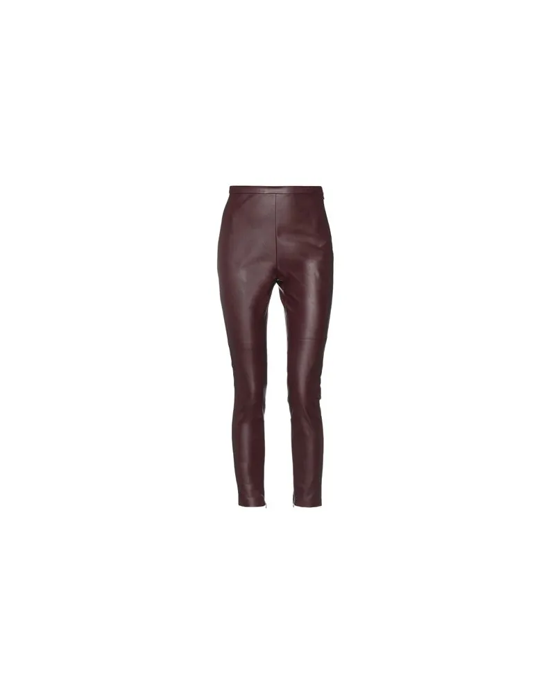 Pinko HOSEN & RÖCKE - Leggingsauf YOOX.COM Bordeaux