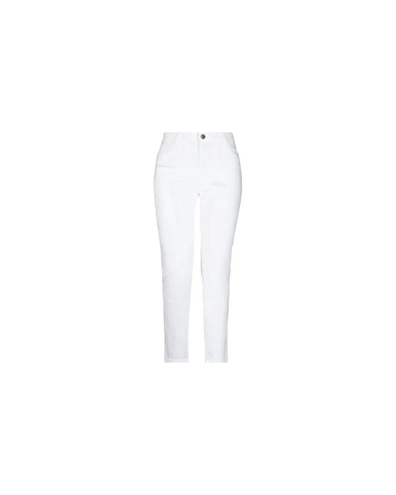 Twin-Set HOSEN & RÖCKE - Jeanshosenauf YOOX.COM Weiß