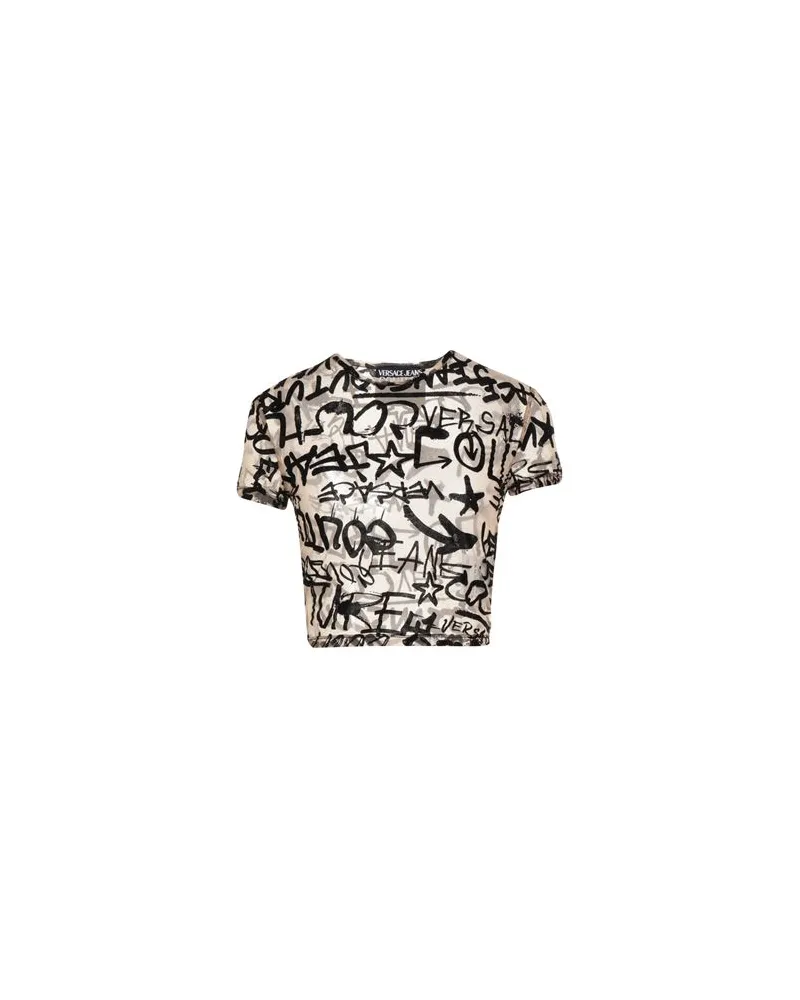 Versace Jeans TOPS - T-shirtsauf YOOX.COM Sand