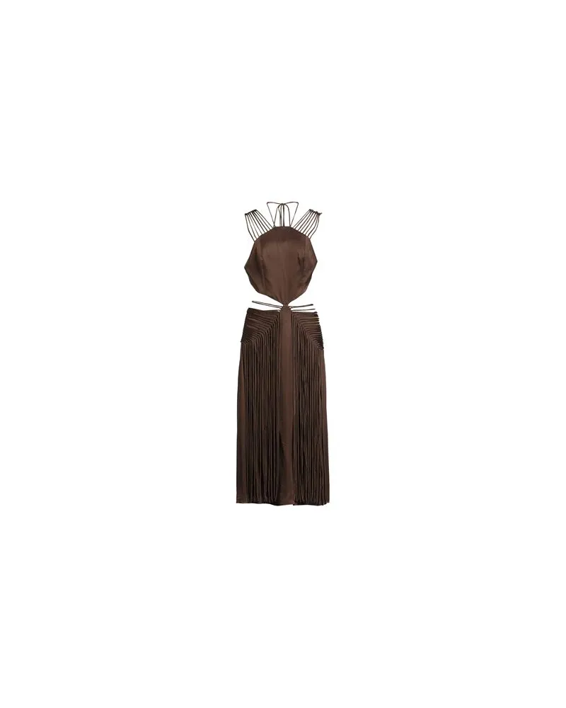 FARM Rio KLEIDER - Maxi-Kleiderauf YOOX.COM Schokobraun