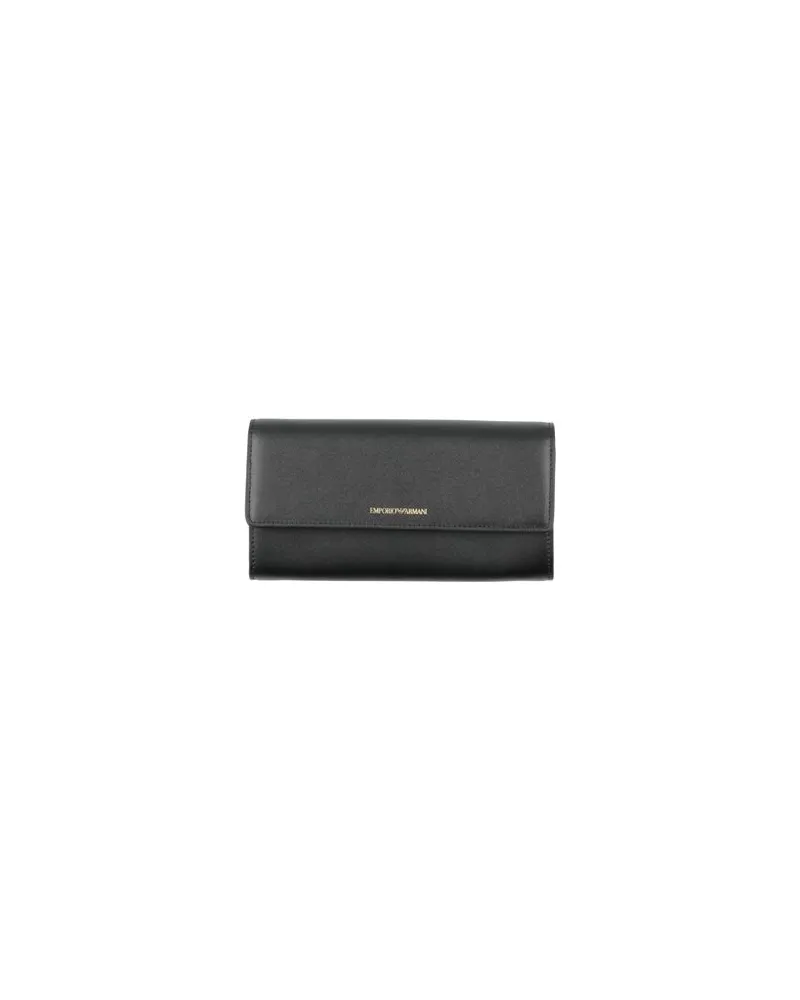 Emporio Armani Kleinlederwaren - Brieftaschenauf YOOX.COM Schwarz