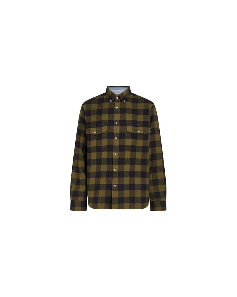 Woolrich TOPS - Hemdenauf YOOX.COM Militärgrün