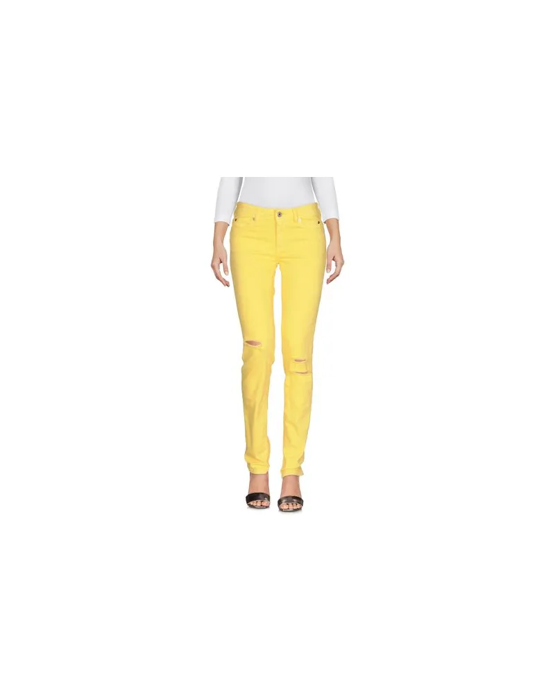 Just Cavalli HOSEN & RÖCKE - Jeanshosenauf YOOX.COM Gelb
