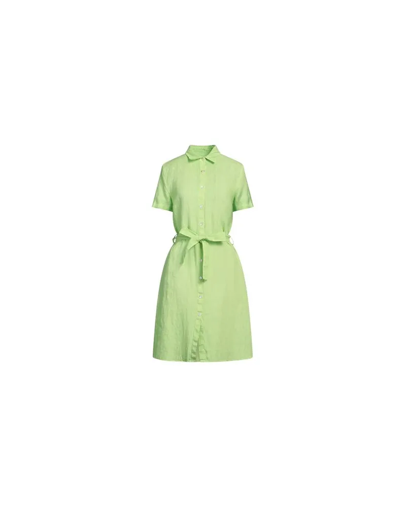 120% Lino KLEIDER - Midi-Kleiderauf YOOX.COM Limettengrün