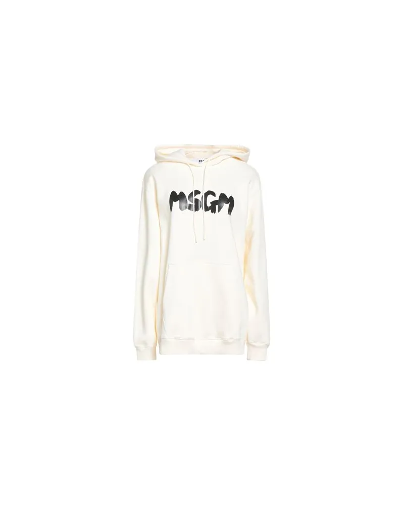 MSGM TOPS - Sweatshirtsauf YOOX.COM Elfenbein