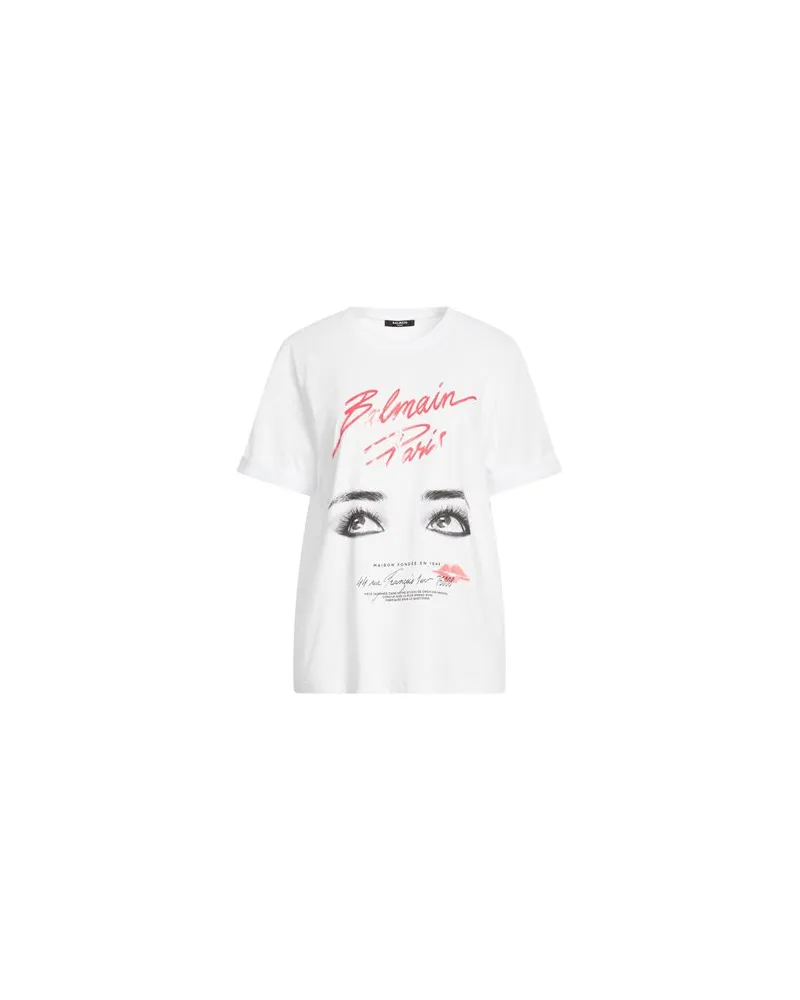 Balmain TOPS - T-shirtsauf YOOX.COM Weiß