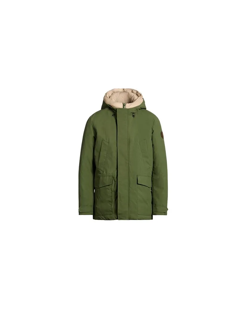Save The Duck JACKEN & MÄNTEL - Mäntelauf YOOX.COM Militärgrün