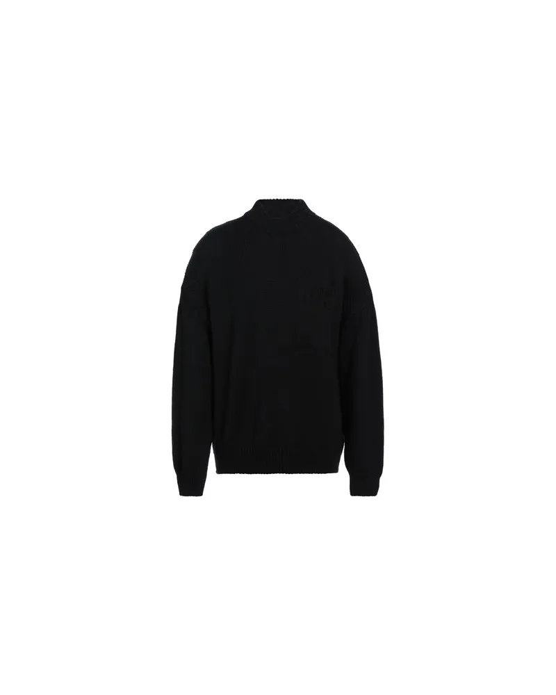 Ten c STRICKWAREN - Rollkragenpulloverauf YOOX.COM Schwarz
