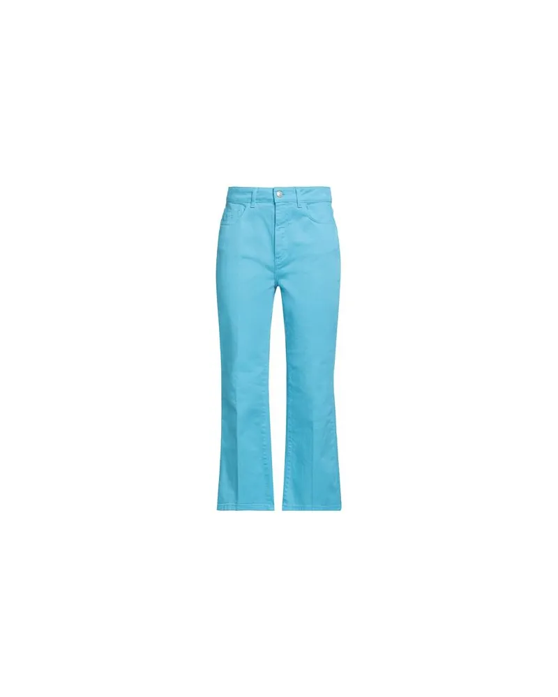 Jucca HOSEN & RÖCKE - Jeanshosenauf YOOX.COM Azurblau