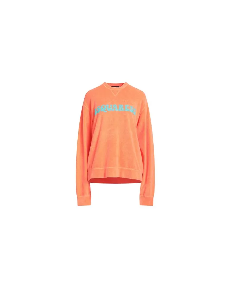 Dsquared2 TOPS - Sweatshirtsauf YOOX.COM Orange