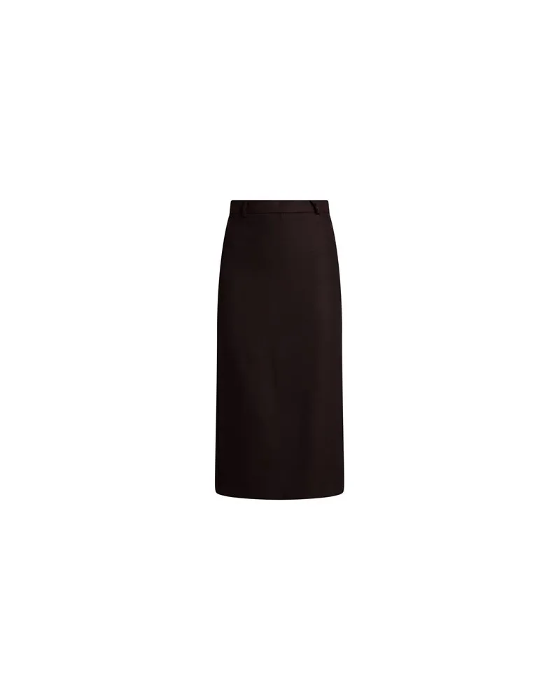 VICOLO HOSEN & RÖCKE - Midi-Röckeauf YOOX.COM Dunkelbraun