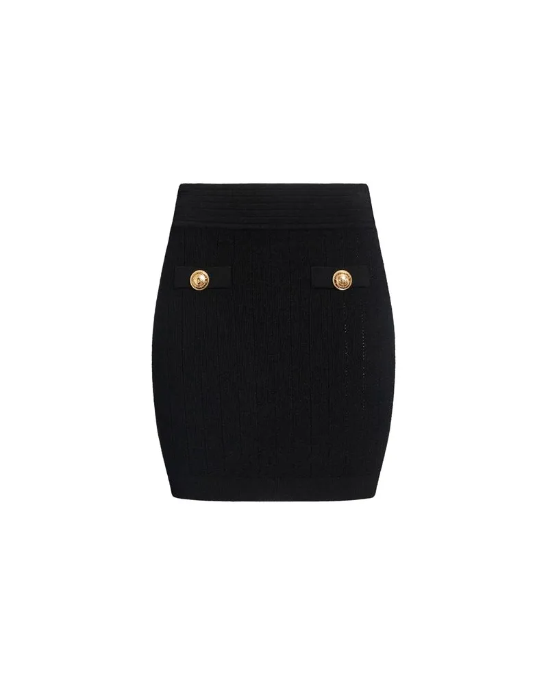 Balmain HOSEN & RÖCKE - Miniröckeauf YOOX.COM Schwarz