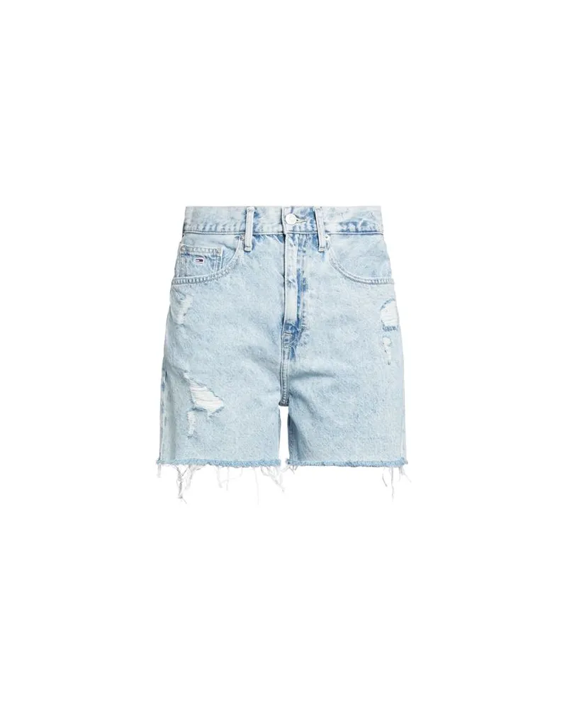 Tommy Hilfiger HOSEN & RÖCKE - Jeansshortsauf YOOX.COM Blau