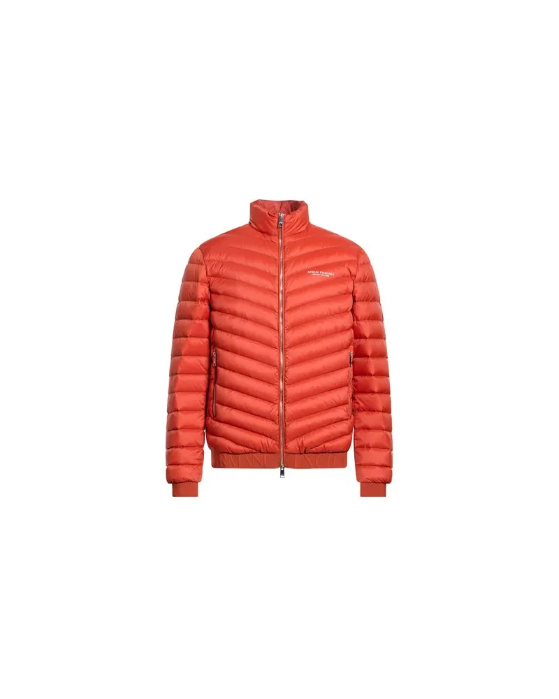 Armani Exchange JACKEN & MÄNTEL - Pufferjacken & Daunenjackenauf YOOX.COM Mandarine