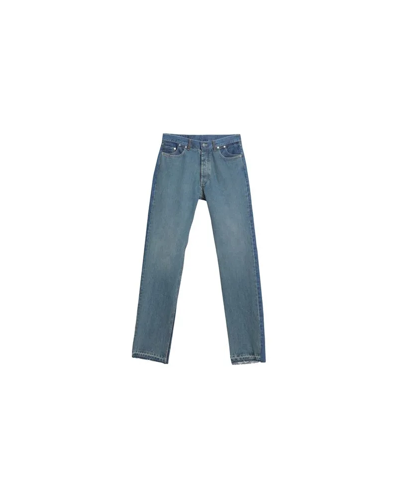 Maison Margiela HOSEN & RÖCKE - Jeanshosenauf YOOX.COM Blau