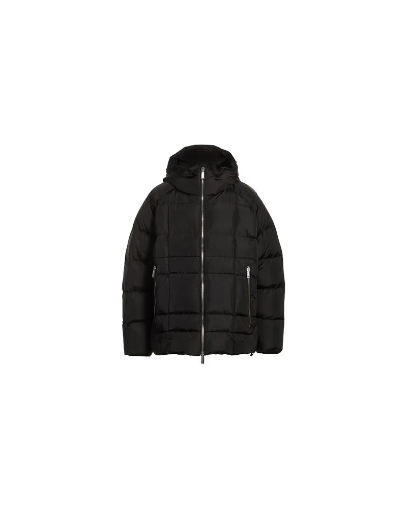 Dsquared2 JACKEN & MÄNTEL - Pufferjacken & Daunenjackenauf YOOX.COM Schwarz
