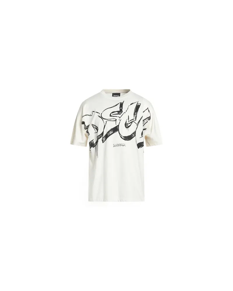 DISCLAIMER TOPS - T-shirtsauf YOOX.COM Elfenbein