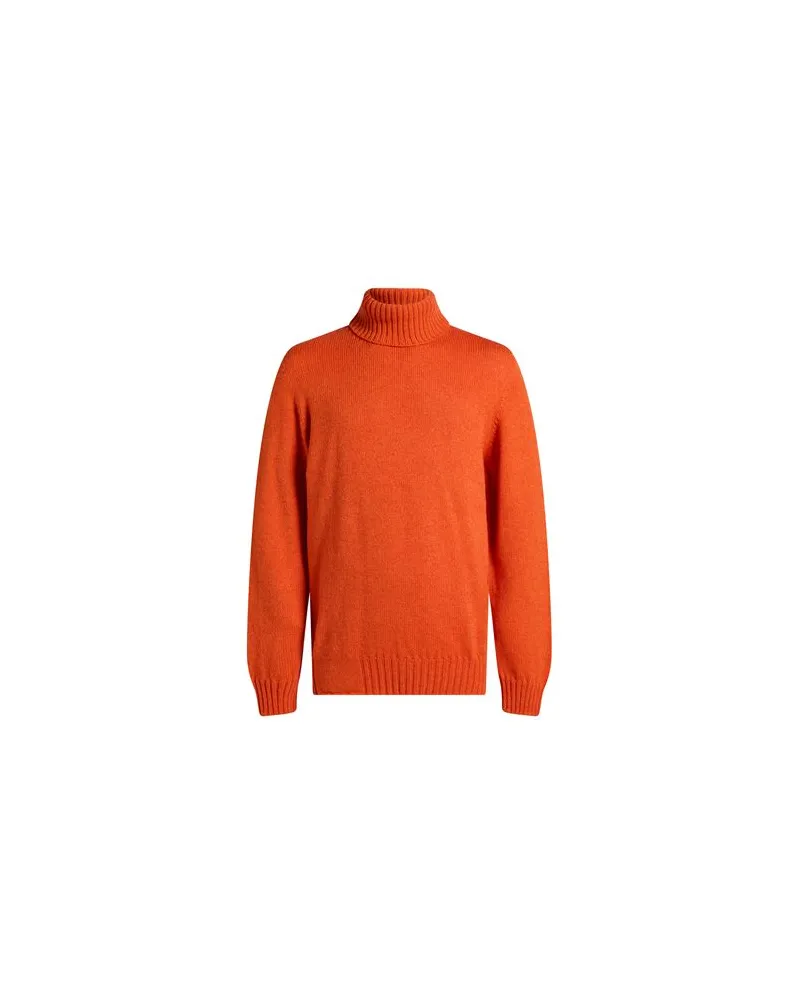 Scaglione STRICKWAREN - Rollkragenpulloverauf YOOX.COM Orange