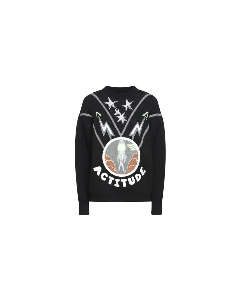 Actitude by Twinset STRICKWAREN - Pulloverauf YOOX.COM Schwarz