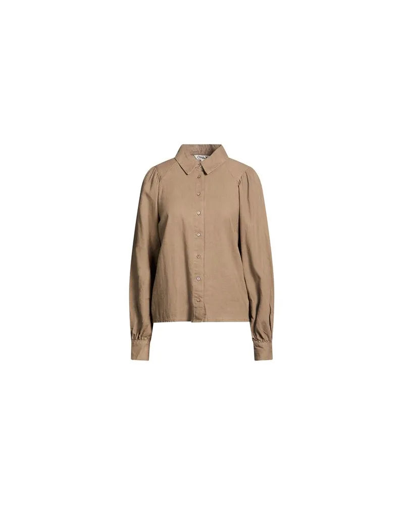 only TOPS - Hemdenauf YOOX.COM Hellbraun