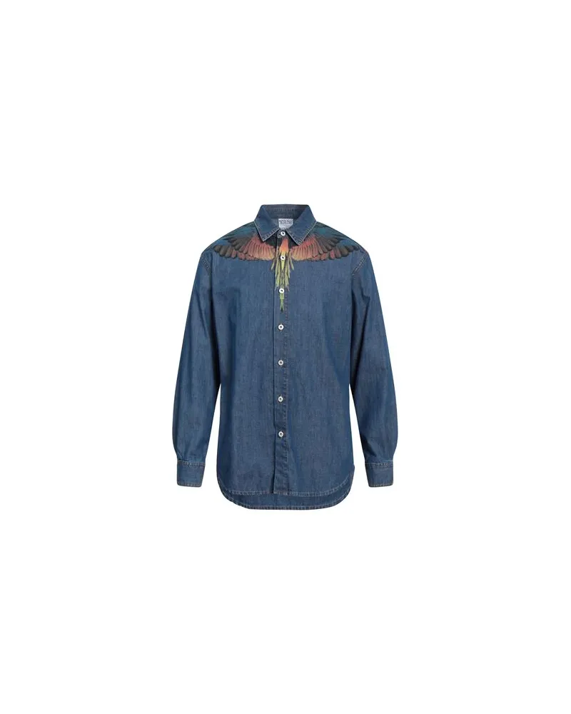 Marcelo Burlon | County of Milan TOPS - Jeanshemdenauf YOOX.COM Blau