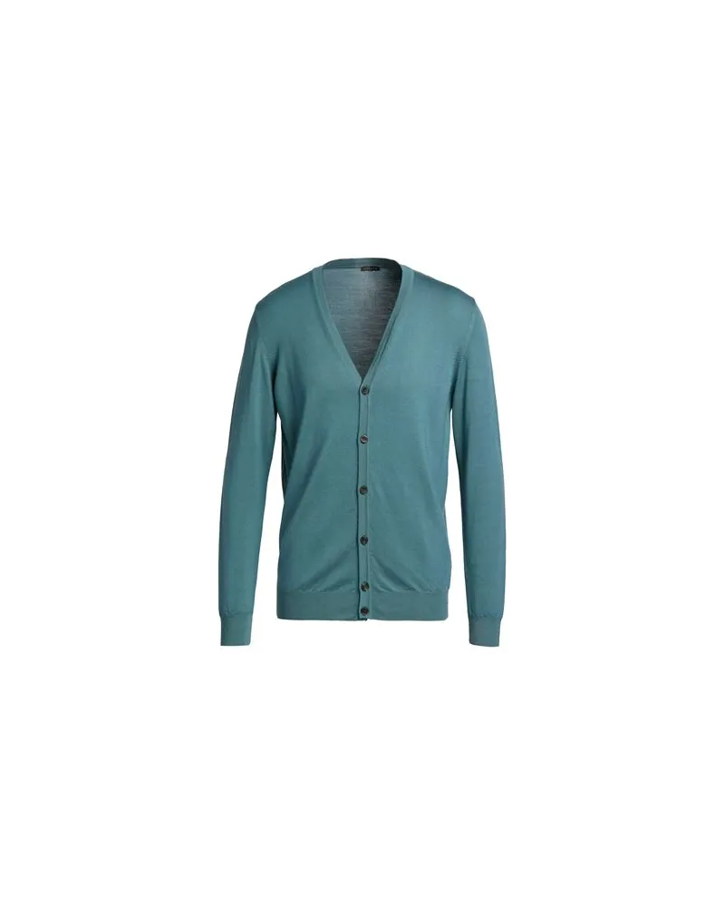 Retois STRICKWAREN - Strickjackenauf YOOX.COM Aquamarin