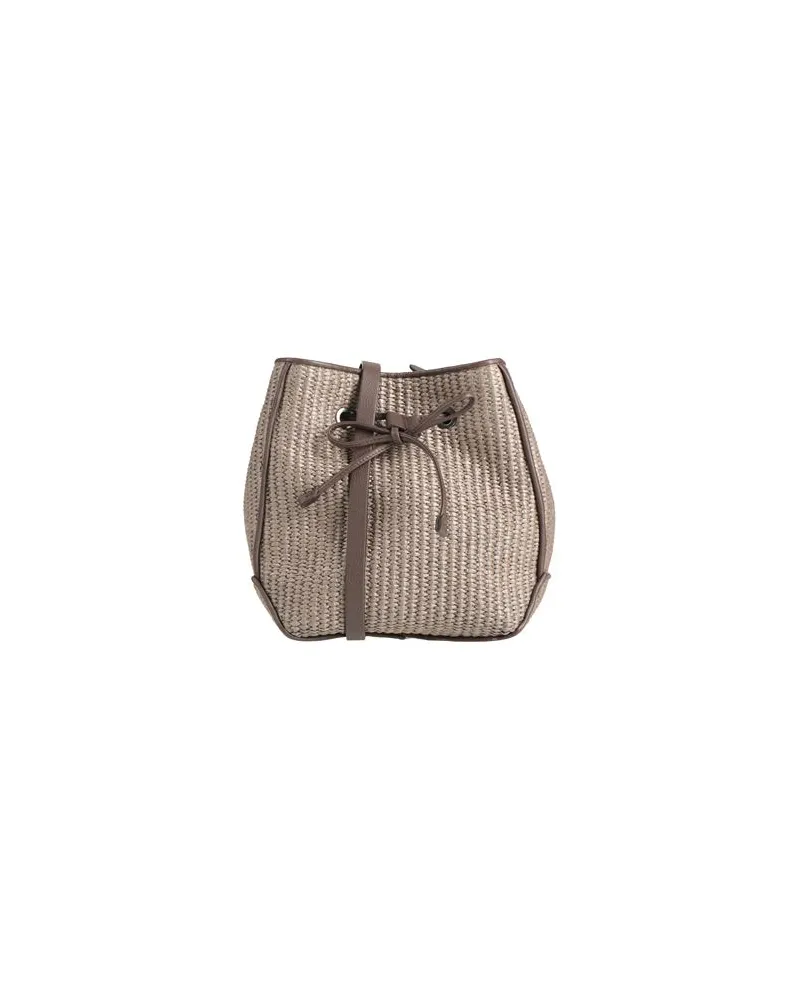 Brunello Cucinelli TASCHEN - Umhängetascheauf YOOX.COM Khaki