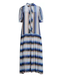 Attic and Barn Midi-Kleid Blau