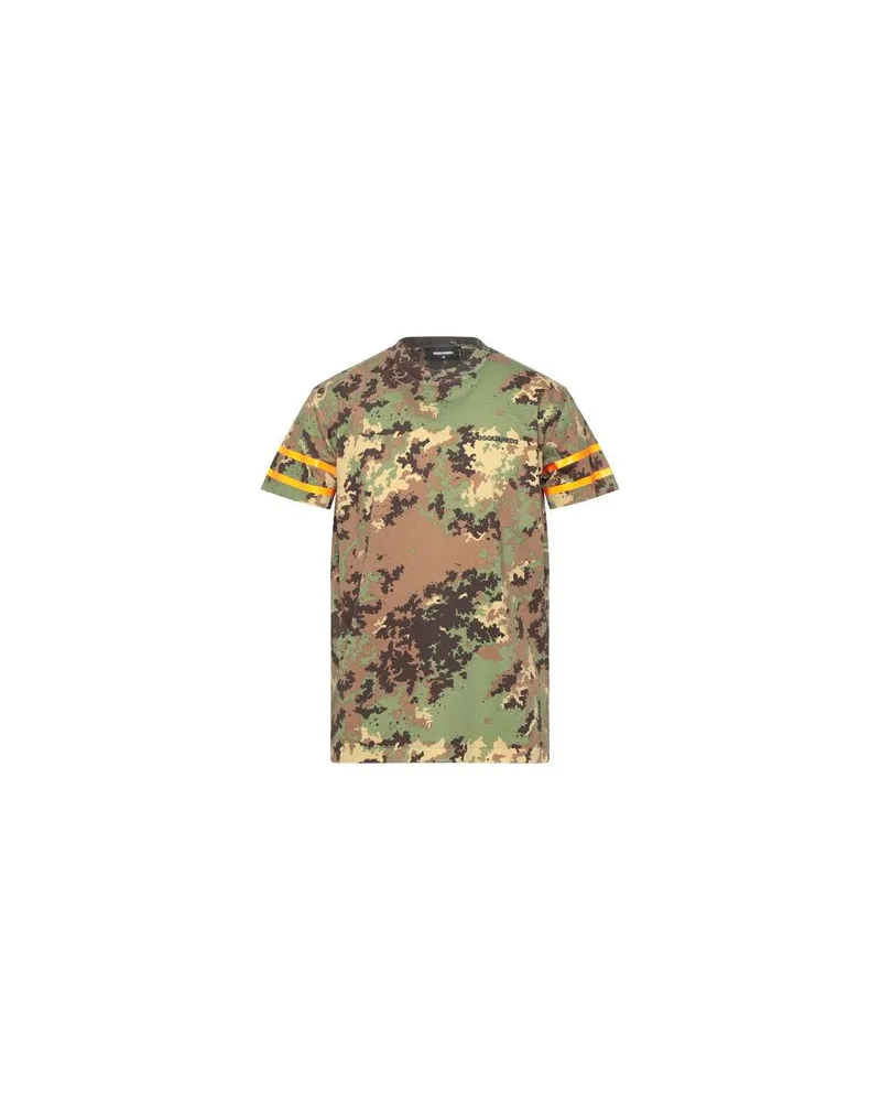 Dsquared2 TOPS - T-shirtsauf YOOX.COM Militärgrün