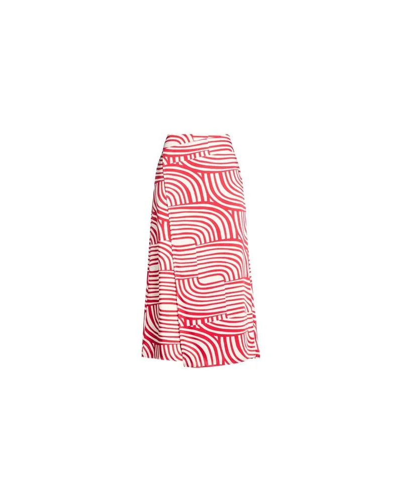 MARELLA HOSEN & RÖCKE - Midi-Röckeauf YOOX.COM Rot