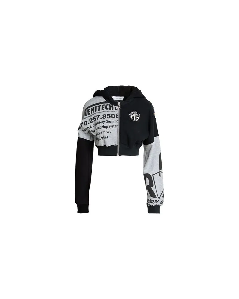 Marine Serre TOPS - Sweatshirtsauf YOOX.COM Schwarz