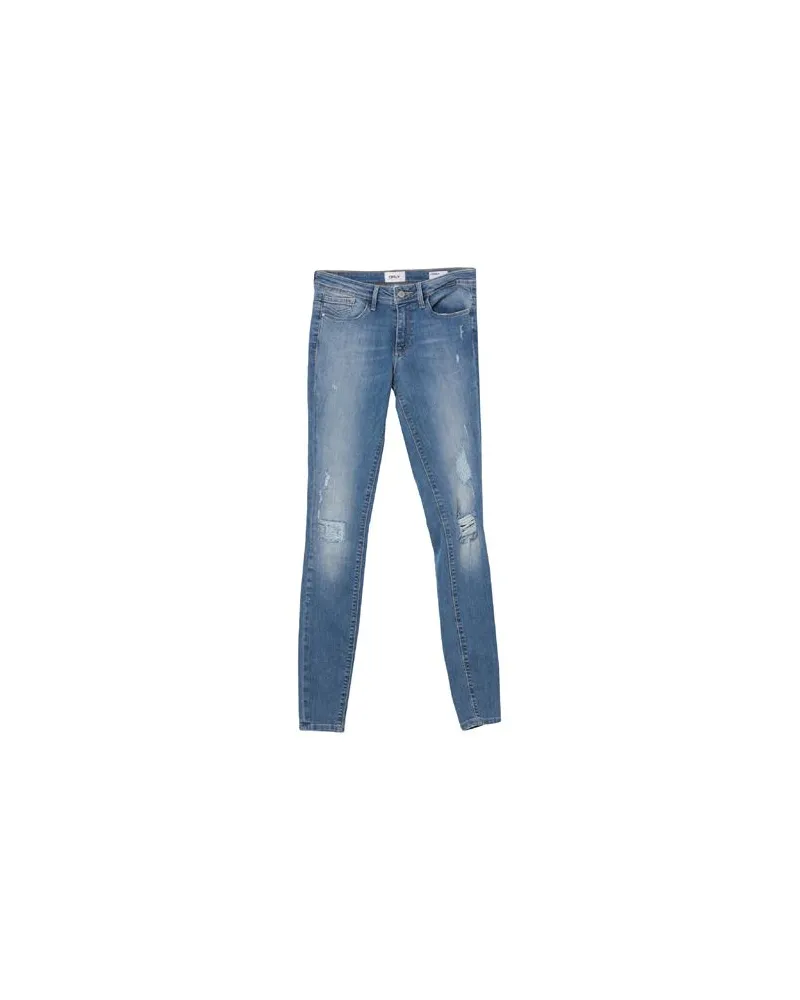 only HOSEN & RÖCKE - Jeanshosenauf YOOX.COM Blau