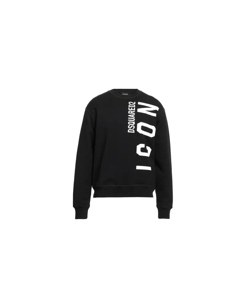 Dsquared2 TOPS - Sweatshirtsauf YOOX.COM Schwarz