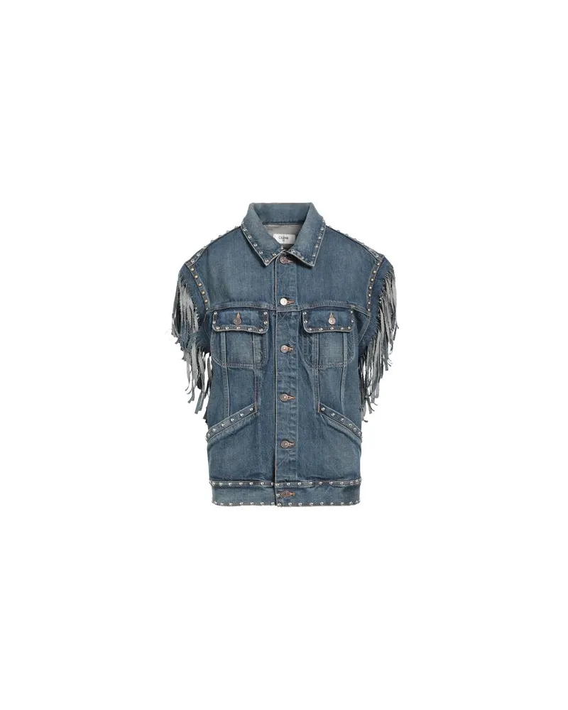 Celine JACKEN & MÄNTEL - Jeansjacken/Mäntelauf YOOX.COM Blau