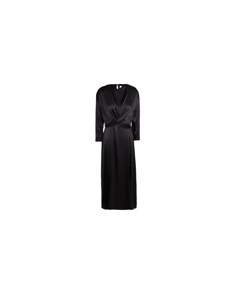 L'Autre Chose KLEIDER - Midi-Kleiderauf YOOX.COM Schwarz