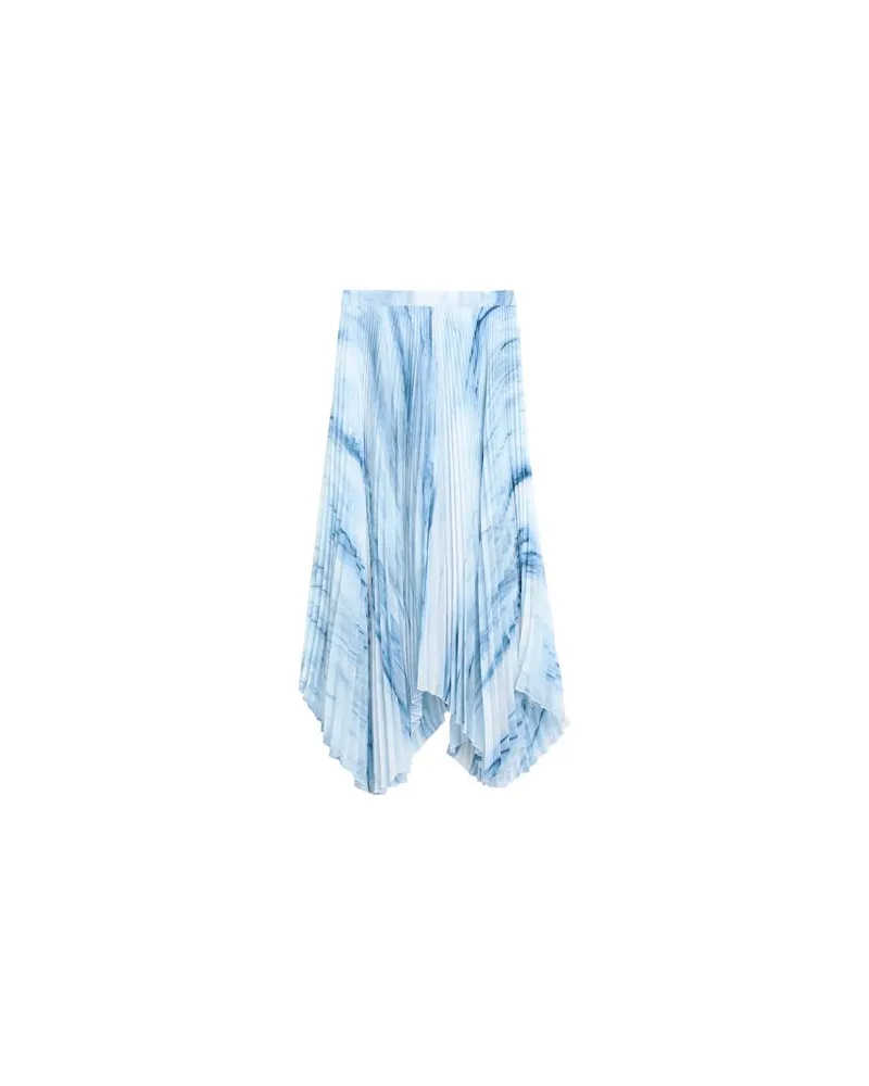 Dondup HOSEN & RÖCKE - Midi-Röckeauf YOOX.COM Himmelblau