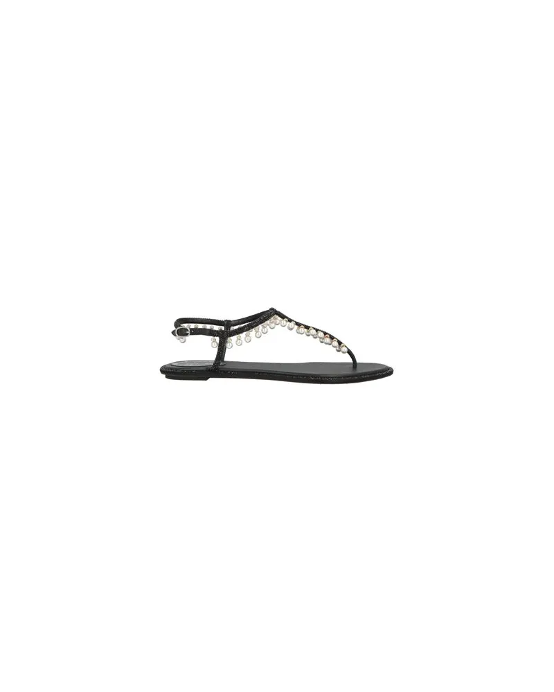 René Caovilla SCHUHE - Zehentrennerauf YOOX.COM Schwarz