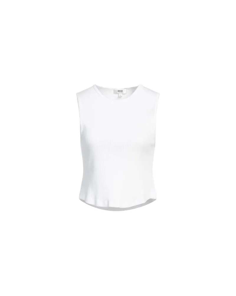 AGOLDE TOPS - Tank Topsauf YOOX.COM Weiß