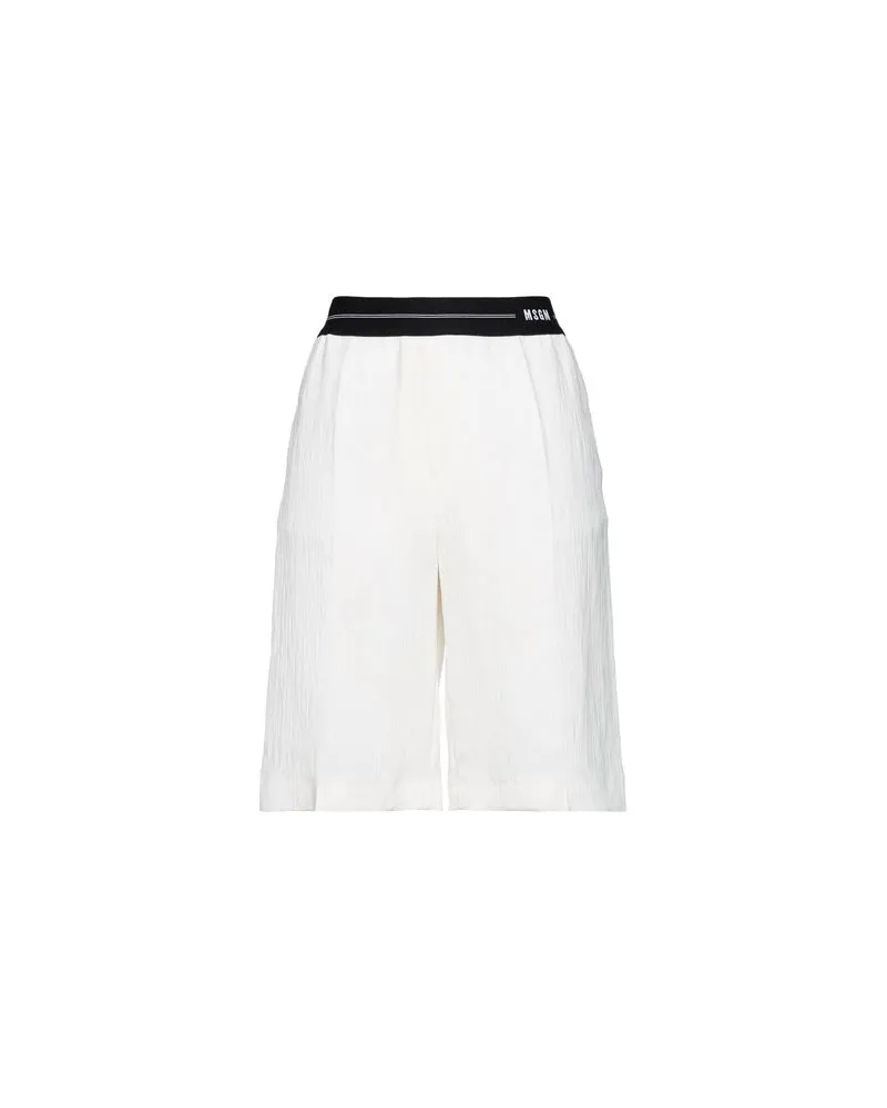 MSGM HOSEN & RÖCKE - Shorts & Bermudashortsauf YOOX.COM Elfenbein