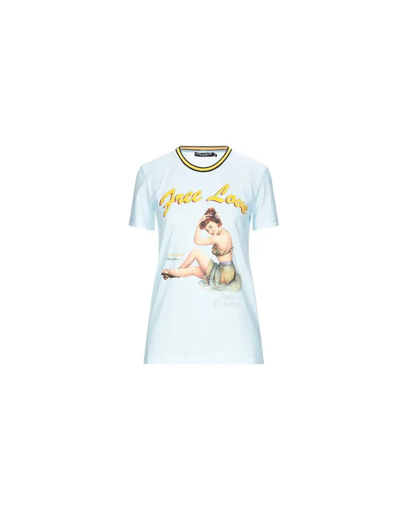 Dolce & Gabbana TOPS - T-shirtsauf YOOX.COM Himmelblau