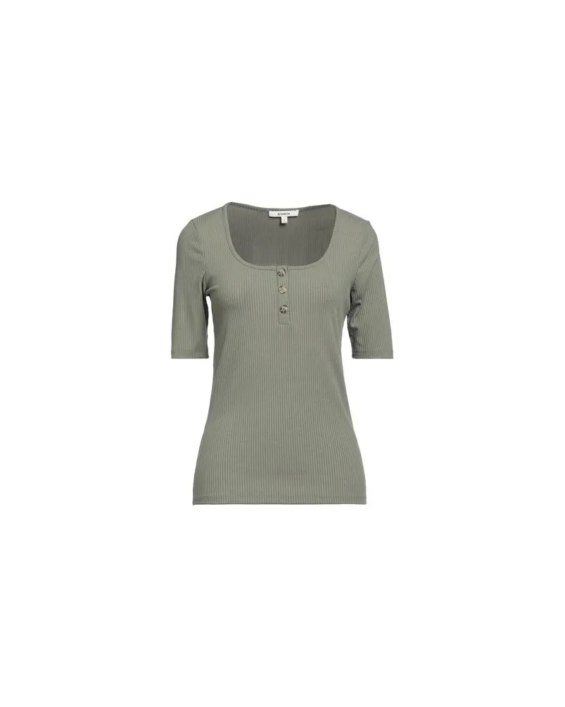 Garcia Jeanswear TOPS - T-shirtsauf YOOX.COM Salbeigrün