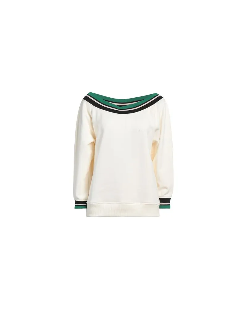 MSGM TOPS - Sweatshirtsauf YOOX.COM Cremeweiß