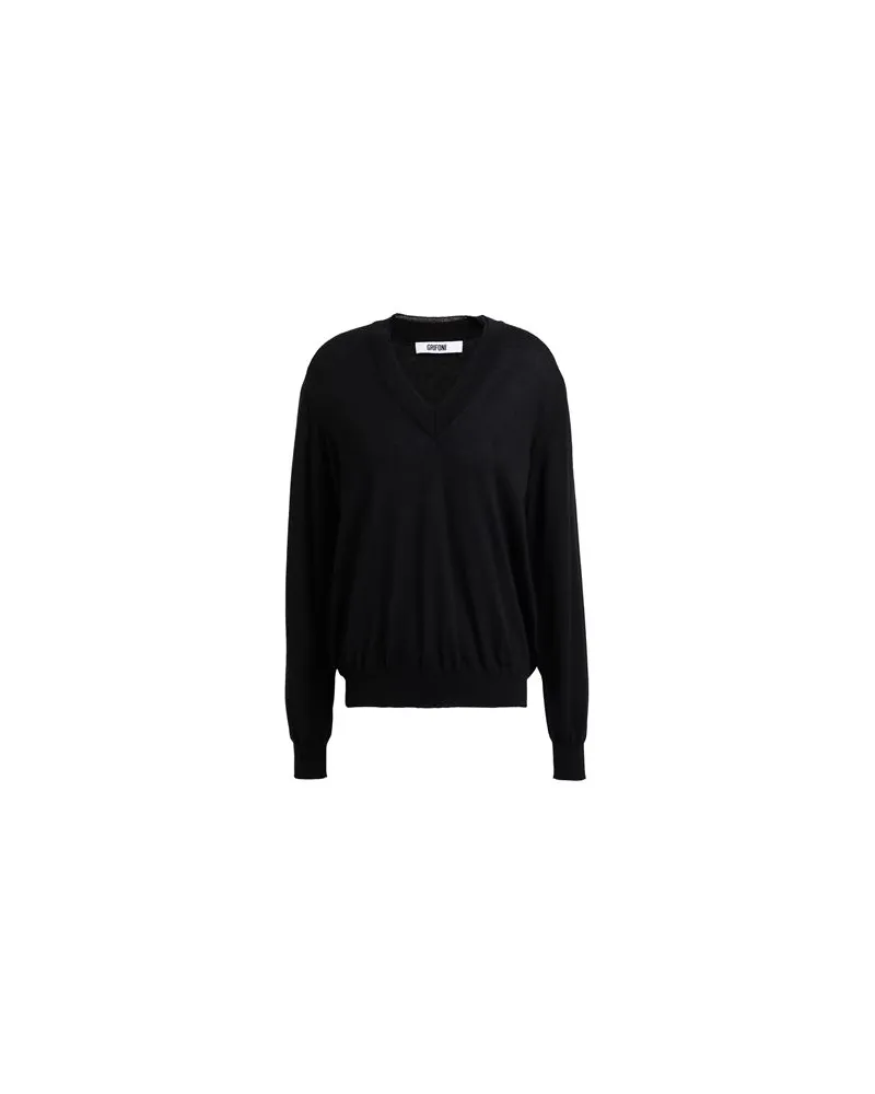 Mauro Grifoni STRICKWAREN - Pulloverauf YOOX.COM Schwarz