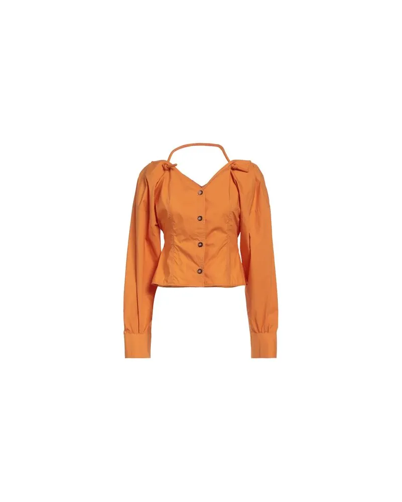 Nanushka TOPS - Hemdenauf YOOX.COM Orange