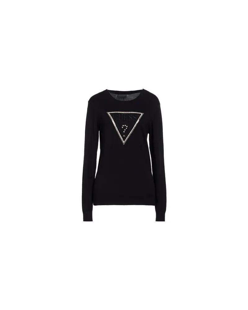 Guess STRICKWAREN - Pulloverauf YOOX.COM Schwarz